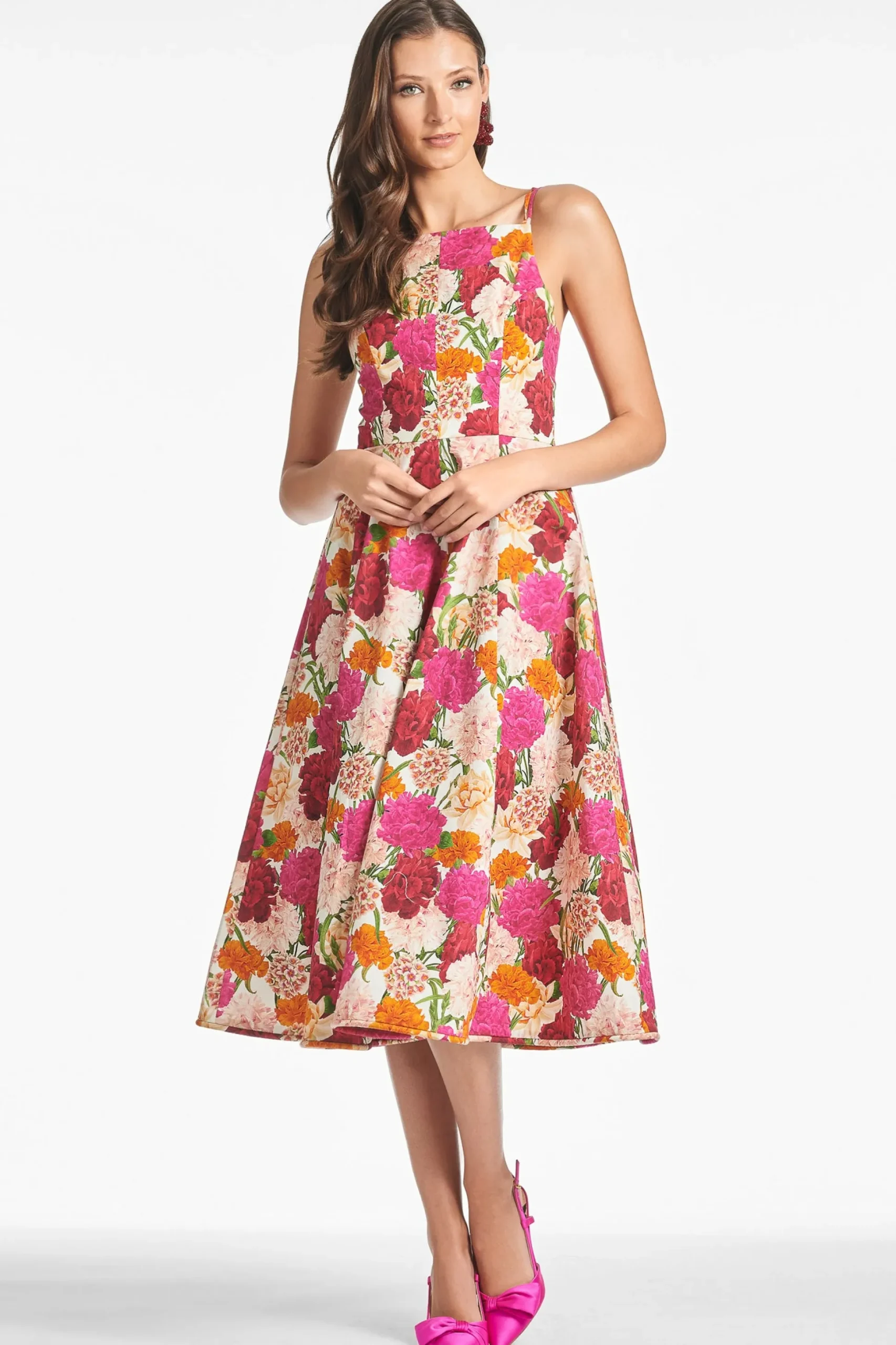 Sachin & Babi Fit & Flare|A-line<Jacinta Dress - Molti Fiore Moltifiore