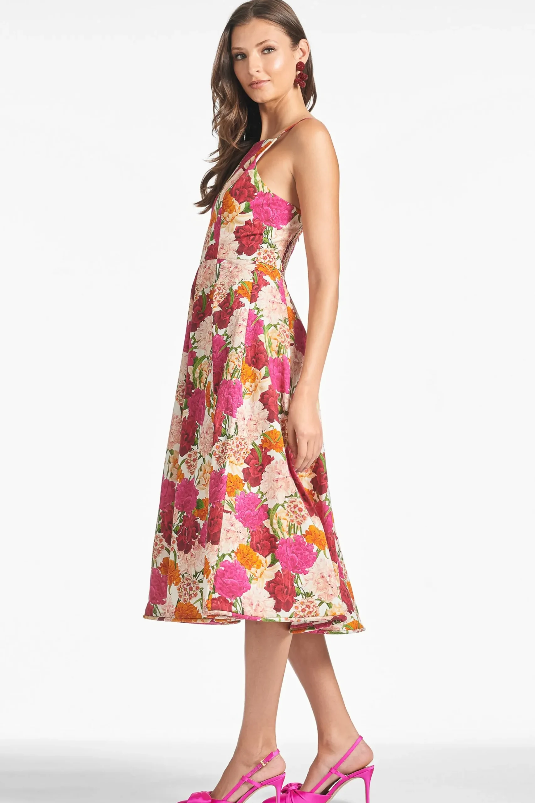Sachin & Babi Fit & Flare|A-line<Jacinta Dress - Molti Fiore Moltifiore