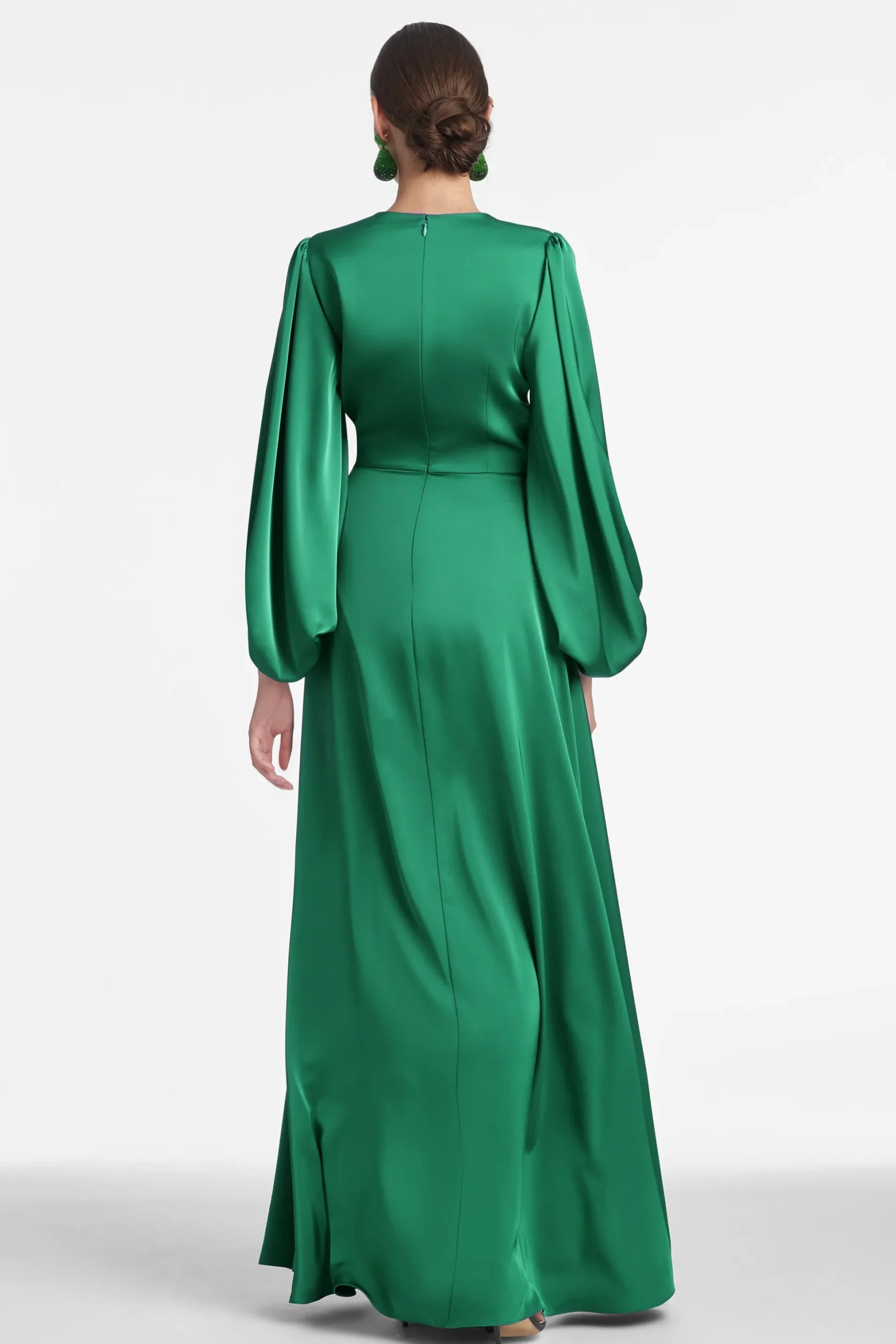 Sachin & Babi Plus Sizes<Jenny Gown - Emerald