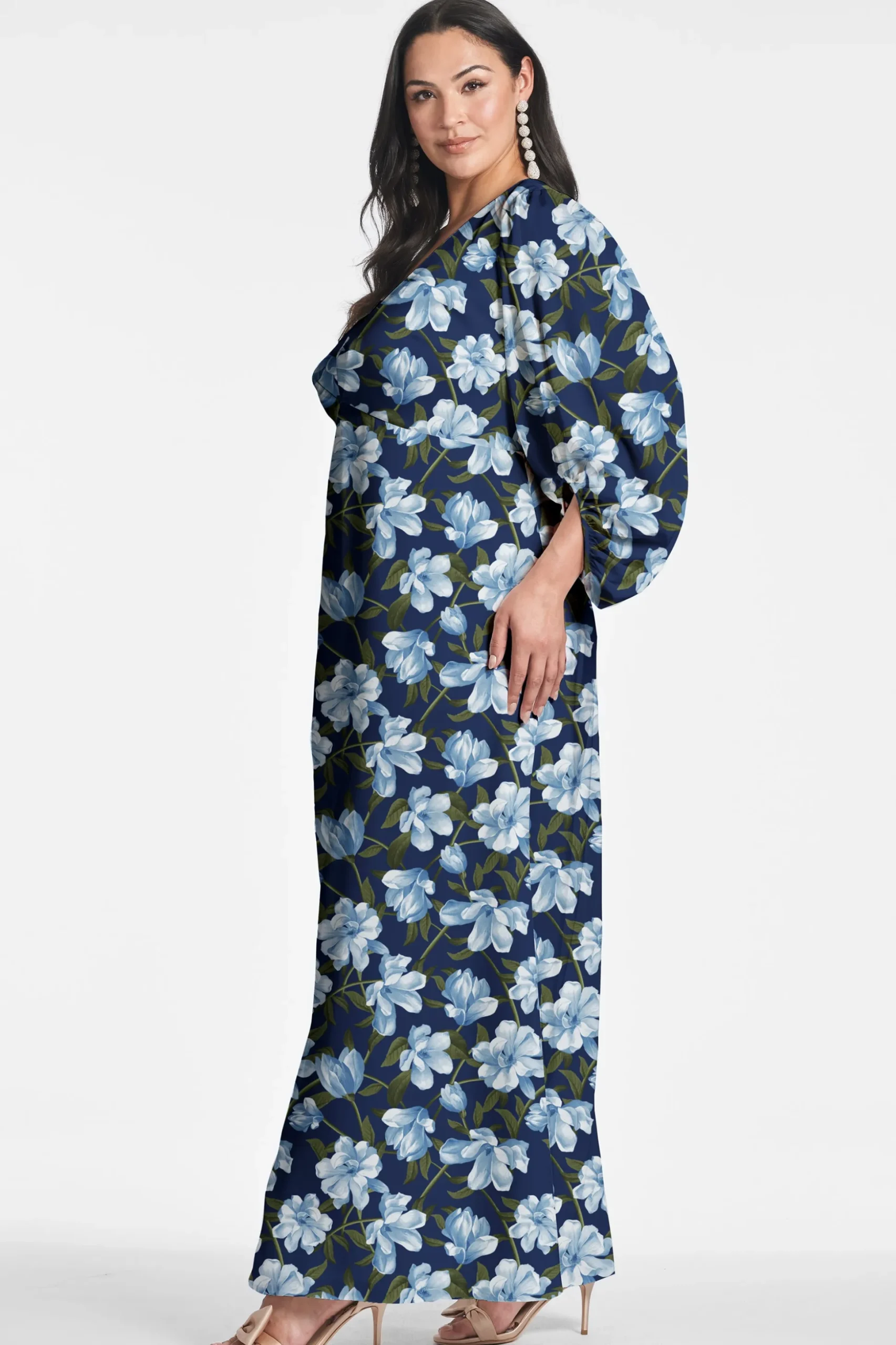 Sachin & Babi Plus Sizes<Jenny Gown - Ocean Blue Magnolia Oceanbluemagnolia