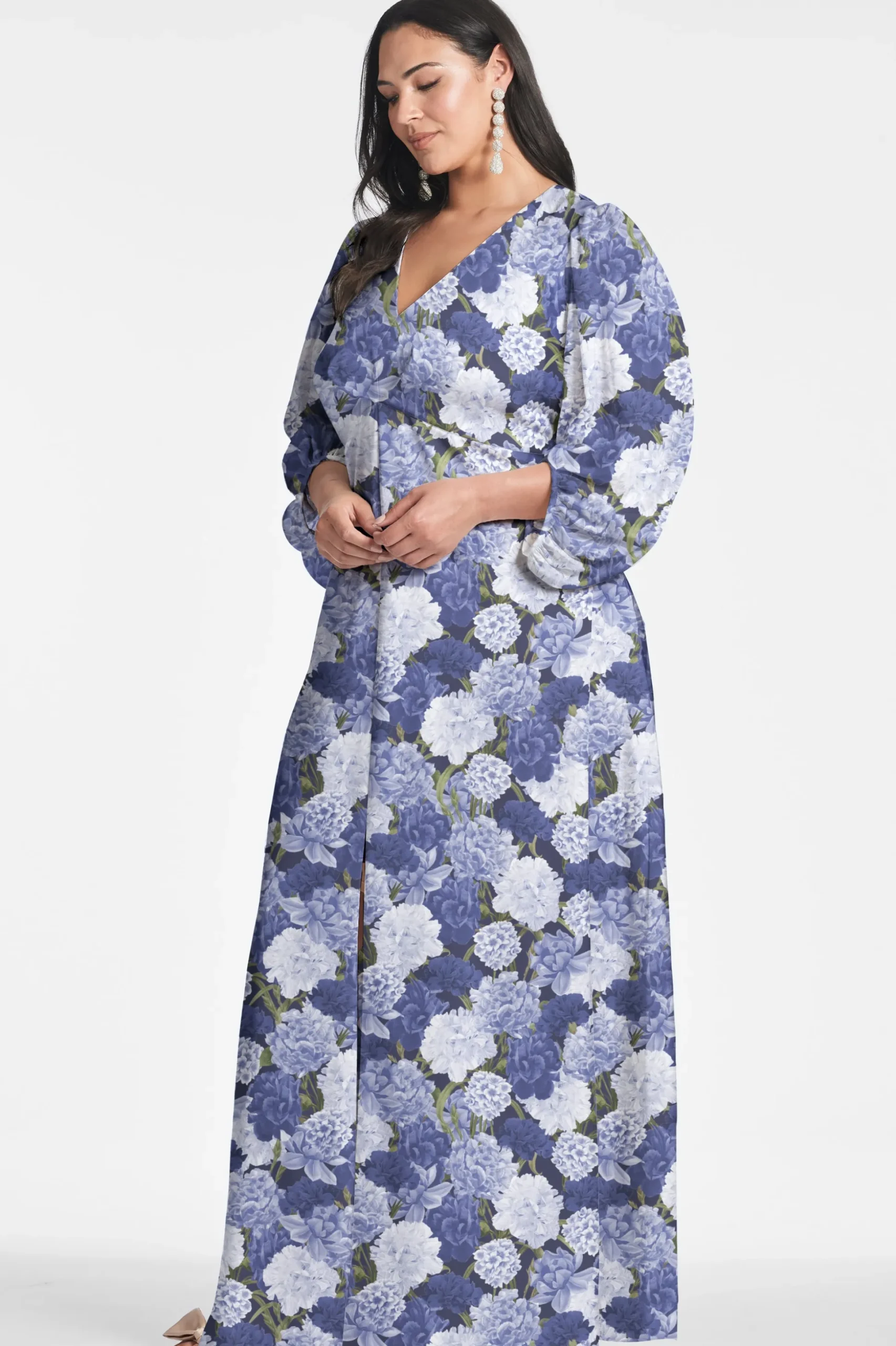Sachin & Babi Plus Sizes<Jenny Gown - Rosa Azurro Rosaazurro