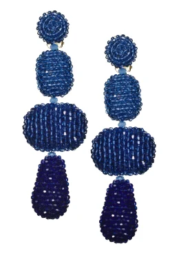 Sachin & Babi Earrings<Josephine Earrings - Faceted Beads Raspberryombre