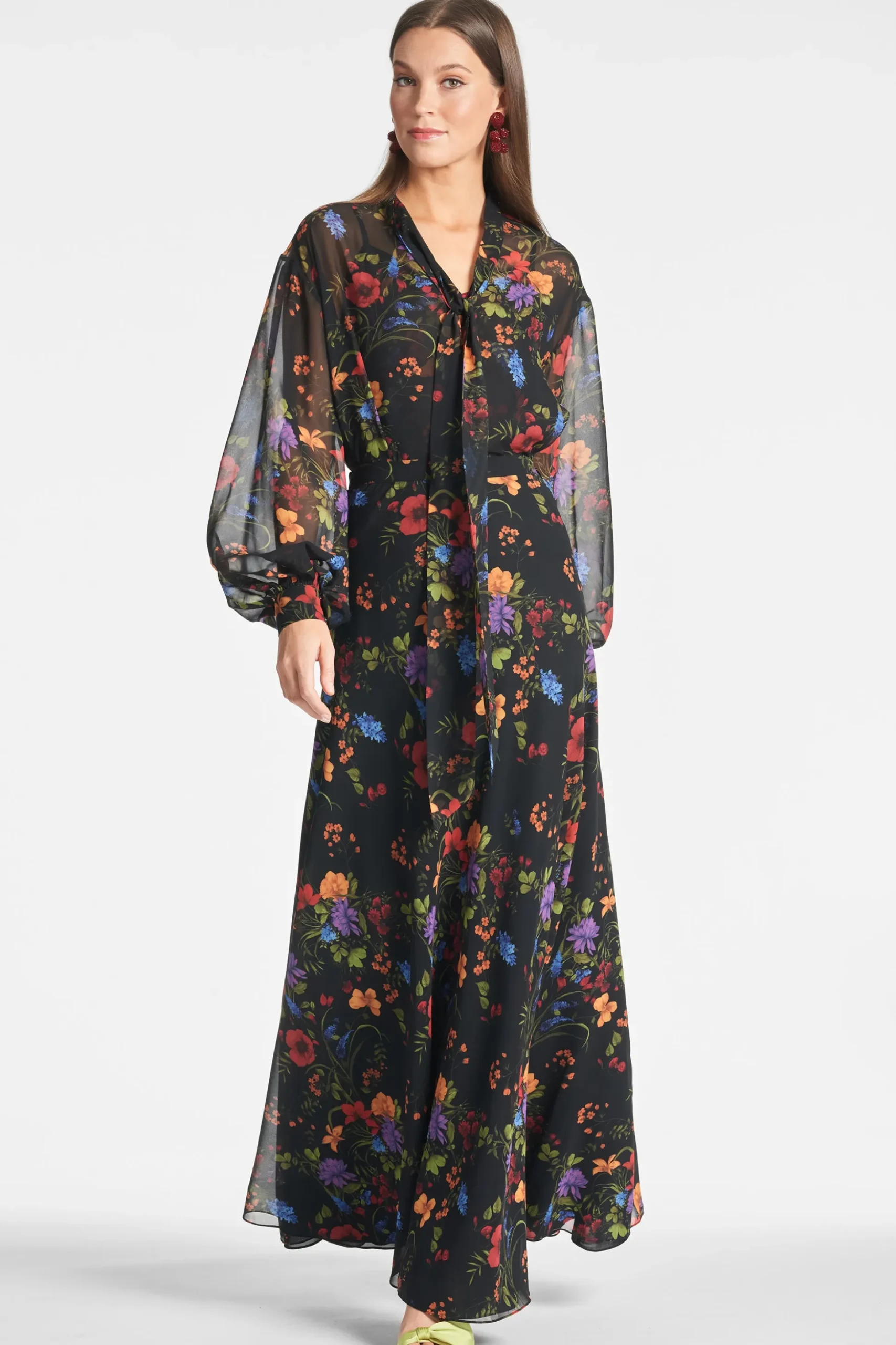 Sachin & Babi Matching Sets|Plus Sizes<Juno Skirt - Noir Wildflower Noirwildflower