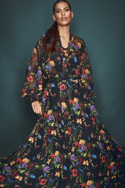 Sachin & Babi Matching Sets|Plus Sizes<Juno Skirt - Noir Wildflower Noirwildflower