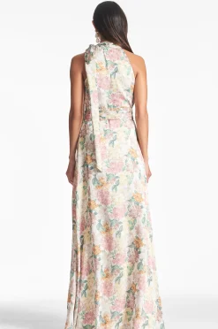 Sachin & Babi Plus Sizes|Sleeveless<Kayla Gown - Antique Bouquet Antiquebouquet