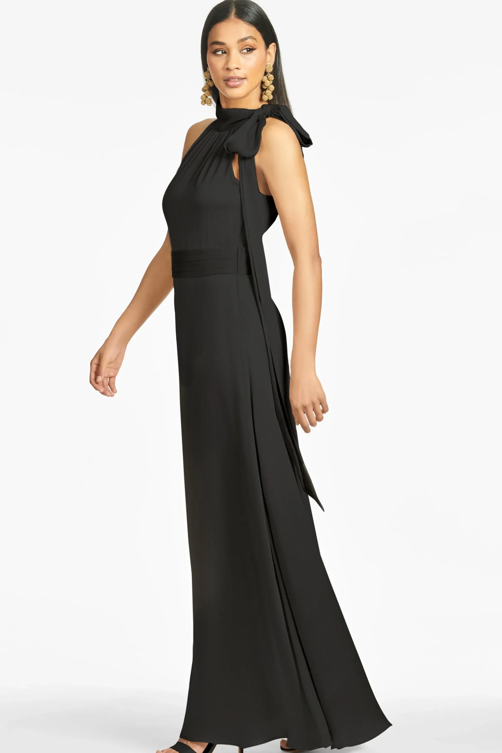 Sachin & Babi Plus Sizes|Sleeveless<Kayla Gown - Black