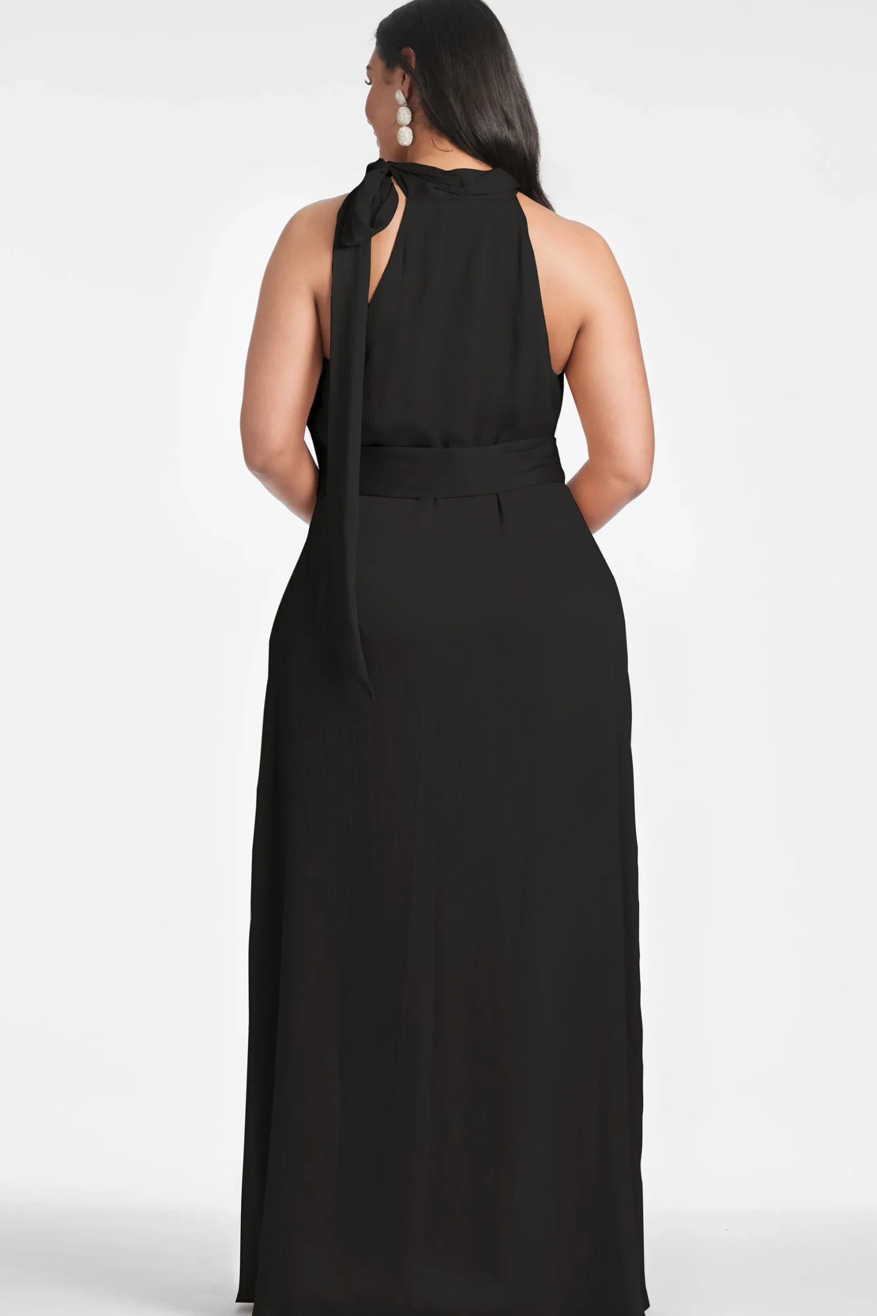 Sachin & Babi Plus Sizes|Sleeveless<Kayla Gown - Black