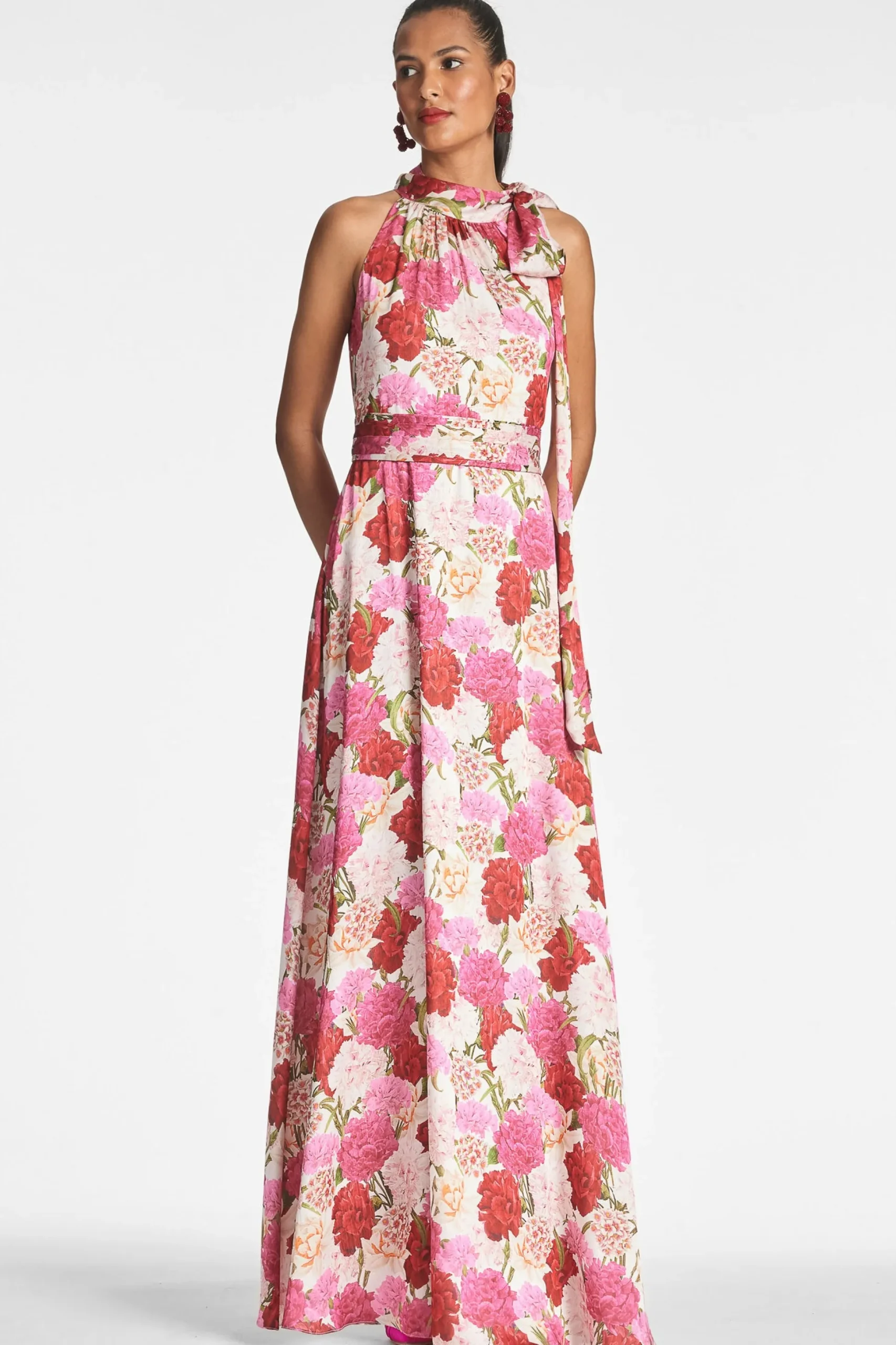 Sachin & Babi Plus Sizes|Sleeveless<Kayla Gown - Campo Di Fiore Campodifiore