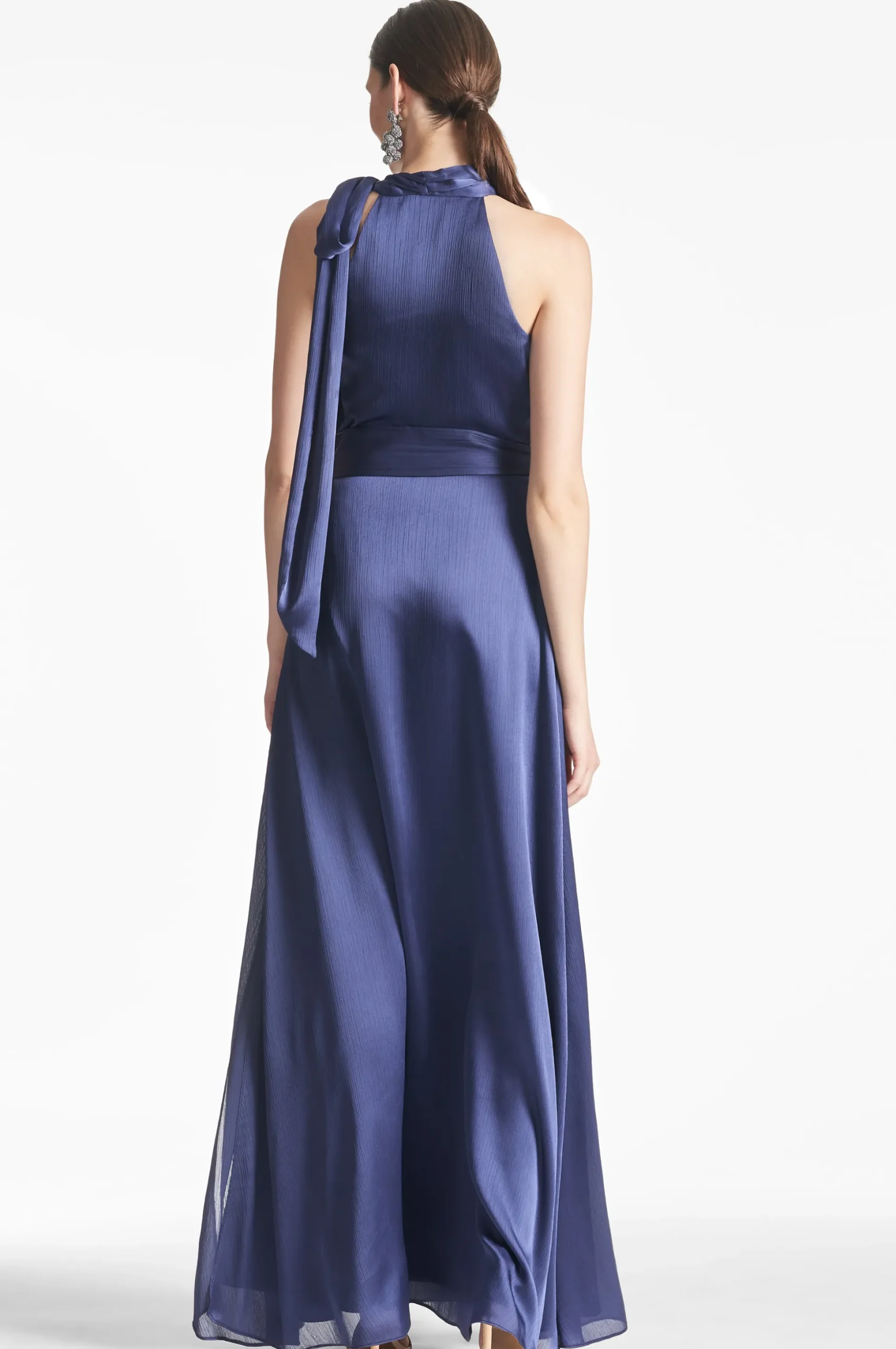 Sachin & Babi Plus Sizes|Sleeveless<Kayla Gown - Deep Cobalt Deepcobalt
