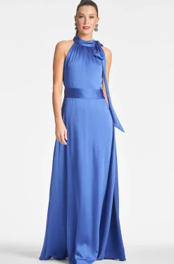 Sachin & Babi Plus Sizes|Sleeveless<Kayla Gown - French Blue Frenchblue