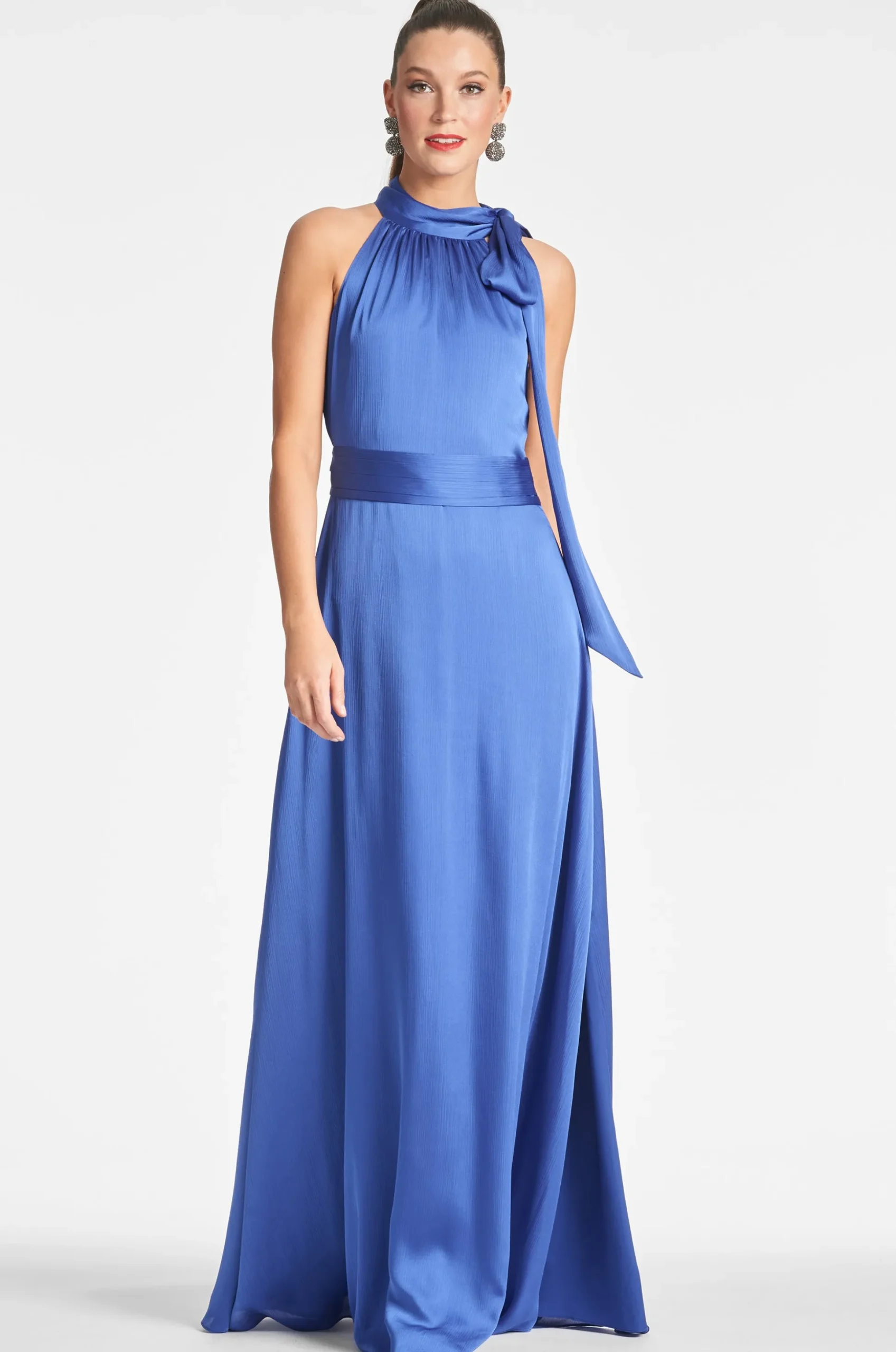 Sachin & Babi Plus Sizes|Sleeveless<Kayla Gown - French Blue Frenchblue