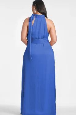 Sachin & Babi Plus Sizes|Sleeveless<Kayla Gown - French Blue Frenchblue