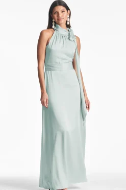 Sachin & Babi Plus Sizes|Sleeveless<Kayla Gown - Jade