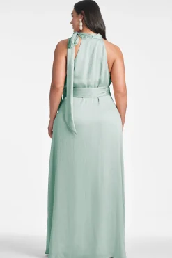 Sachin & Babi Plus Sizes|Sleeveless<Kayla Gown - Jade