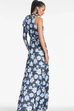 Sachin & Babi Plus Sizes|Sleeveless<Kayla Gown - Ocean Blue Magnolia Oceanbluemagnolia