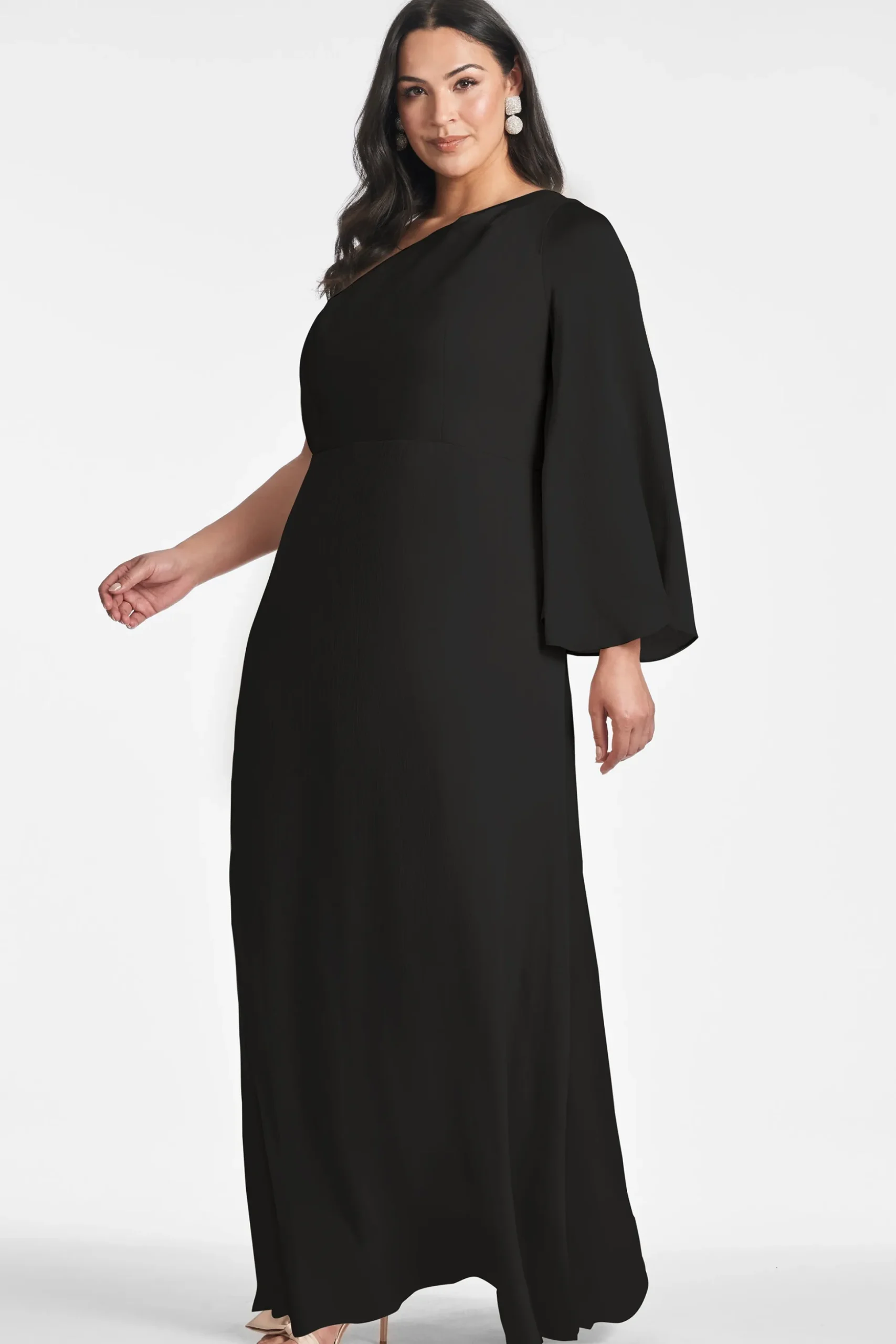Sachin & Babi Plus Sizes|Long Sleeve<Keely Gown - Black