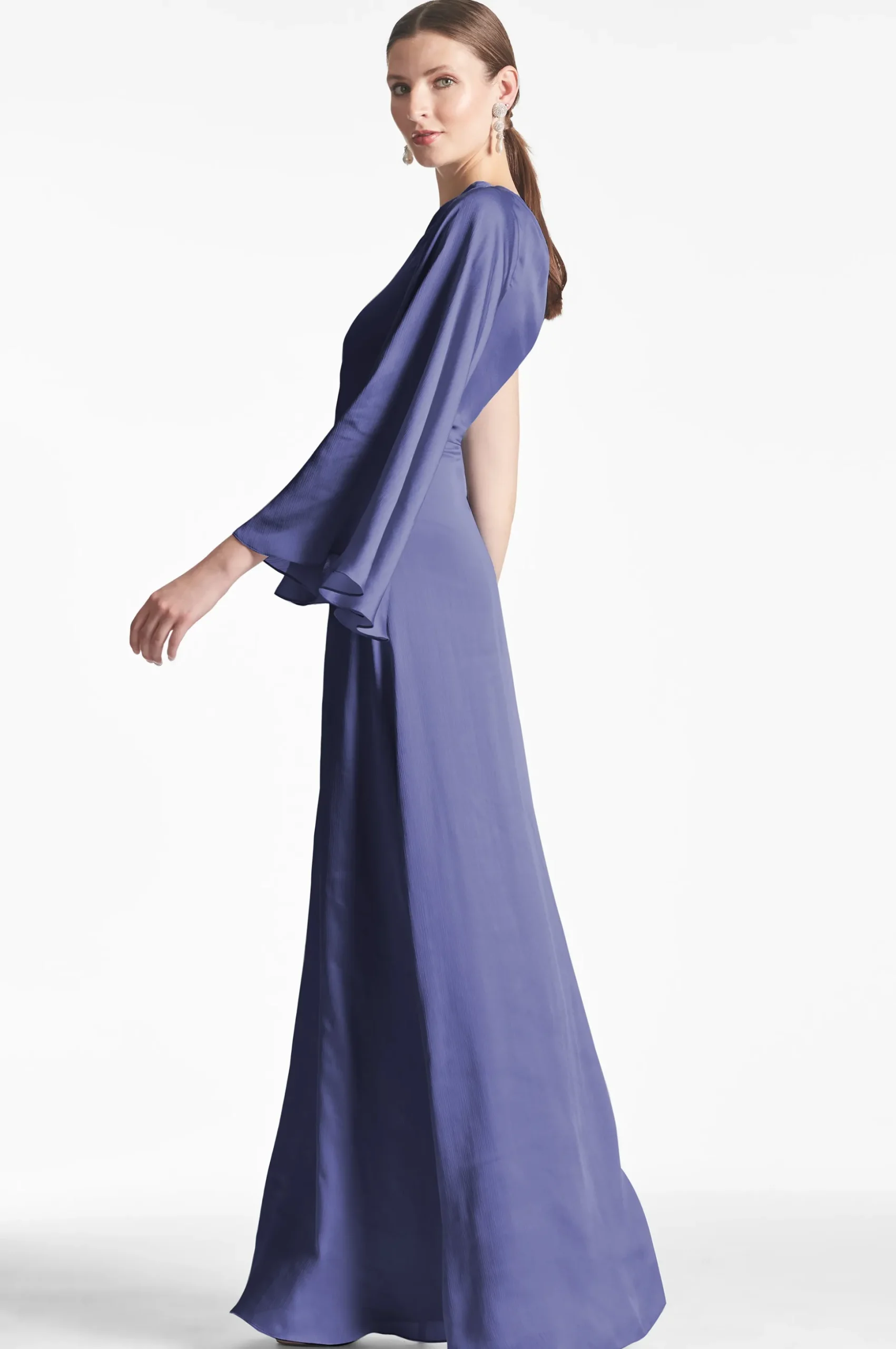 Sachin & Babi Plus Sizes|Long Sleeve<Keely Gown - Deep Cobalt Deepcobalt