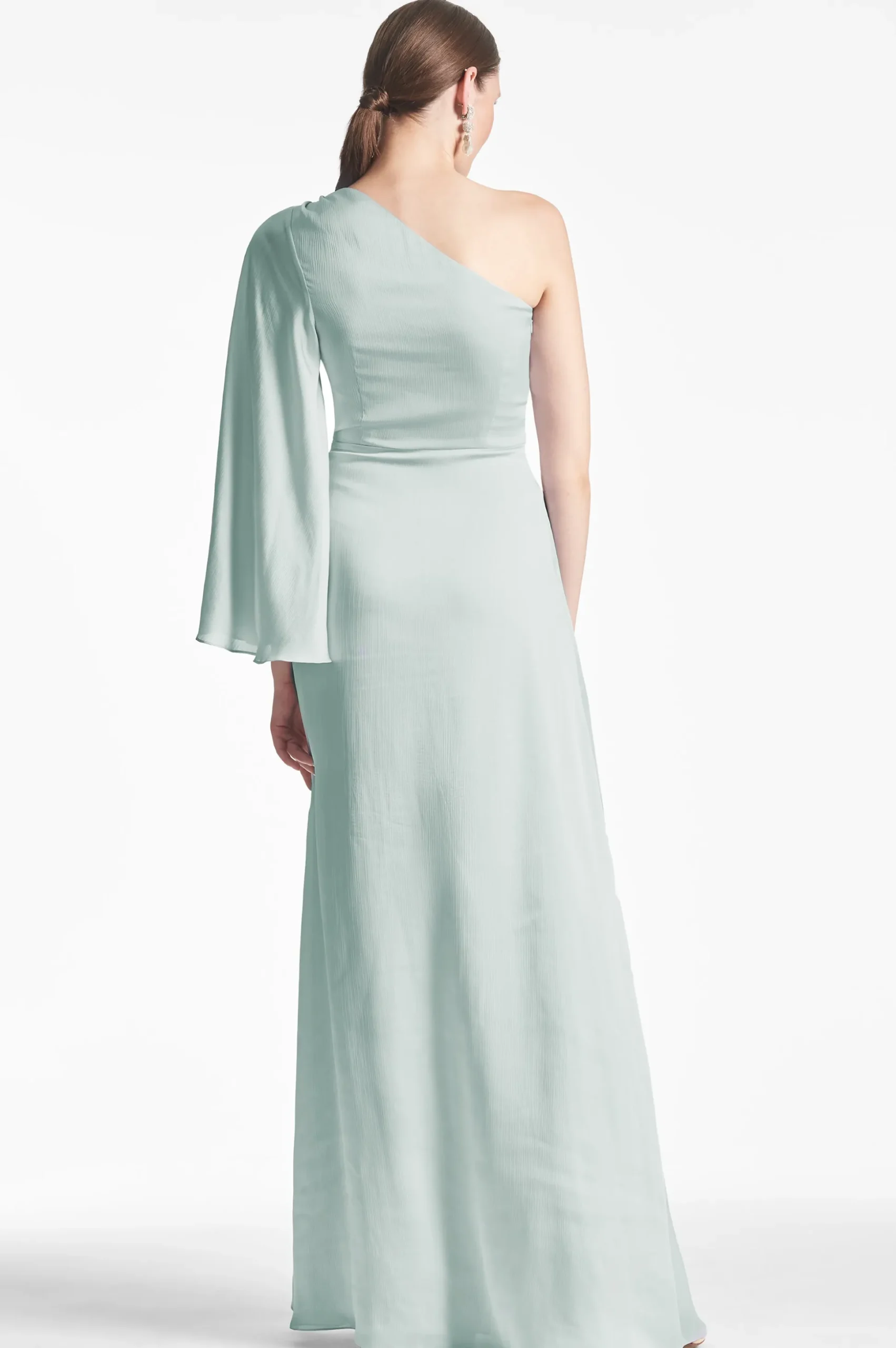 Sachin & Babi Plus Sizes|One Shoulder<Keely Gown - Jade