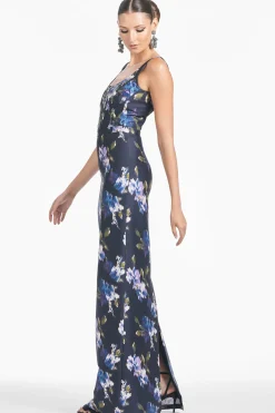 Sachin & Babi Sleeveless<Lana Gown - Midnight Corsage Midnightcorsage