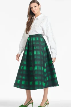 Sachin & Babi Matching Sets|Skirts<Leighton Skirt - Emerald Shibori Emeraldshibori