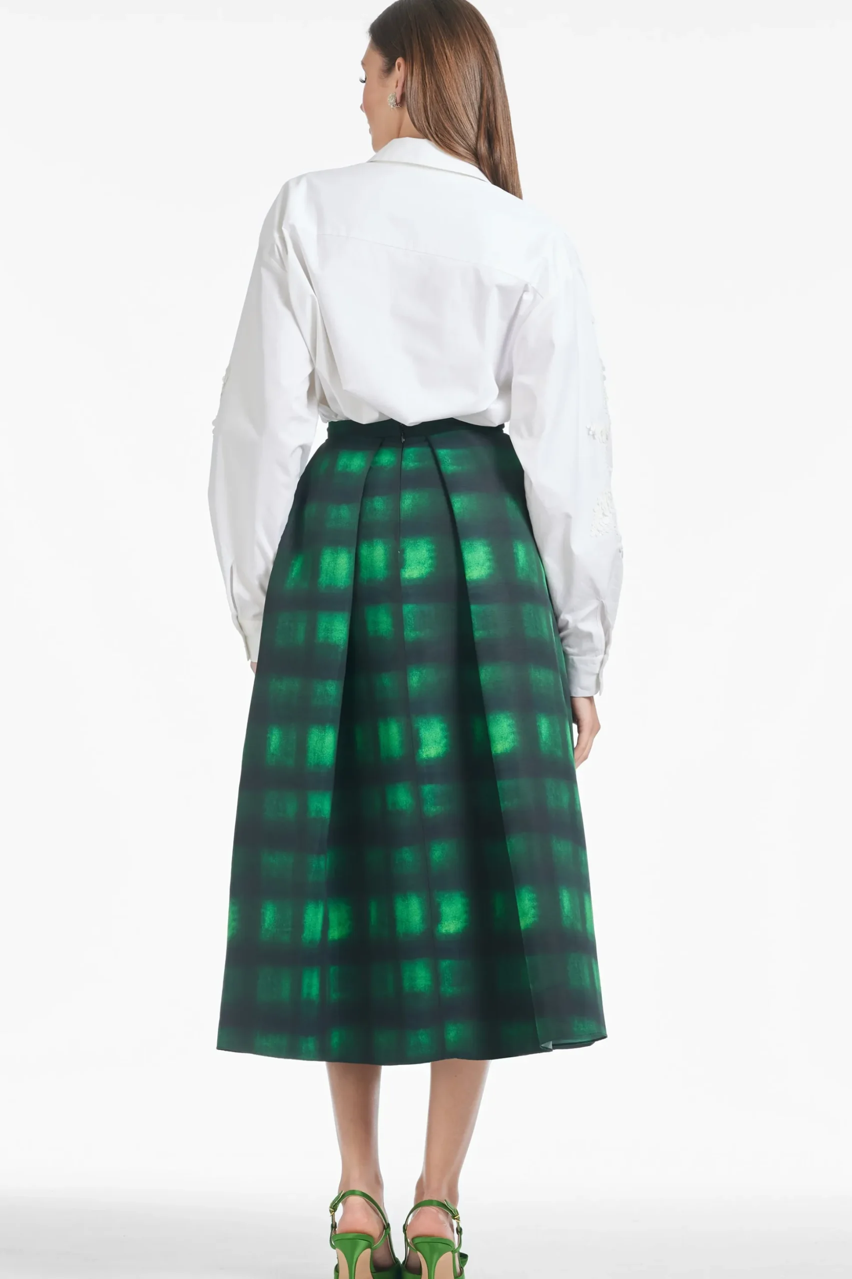 Sachin & Babi Matching Sets|Skirts<Leighton Skirt - Emerald Shibori Emeraldshibori