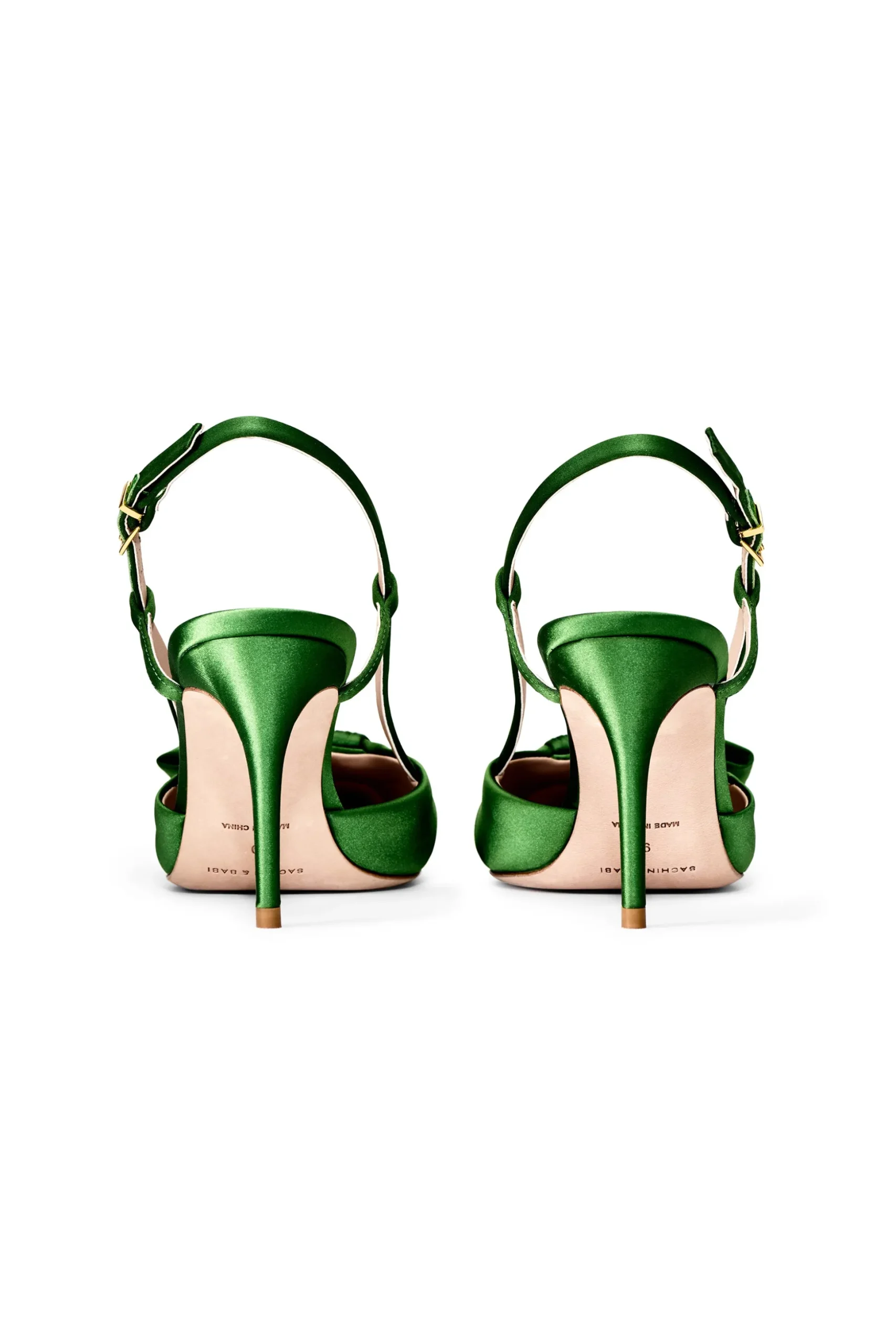 Sachin & Babi Shoes<Lenox Obi-Bow Slingback - Green Garnet Greengarnet