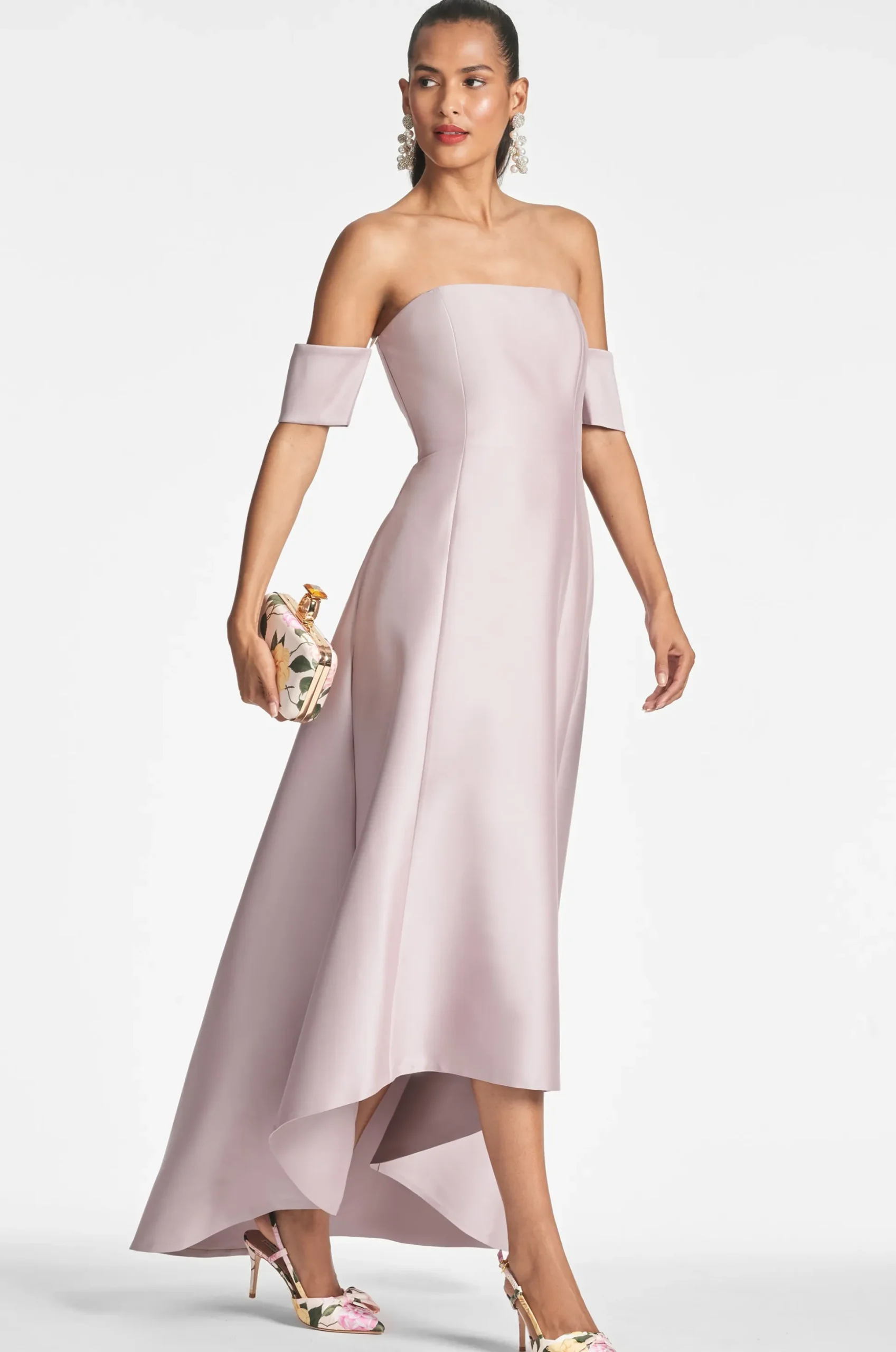 Sachin & Babi Shoes<Lenox Obi-Bow Slingback - Pink Lemonade Bouquet Pinklemonadebouquet