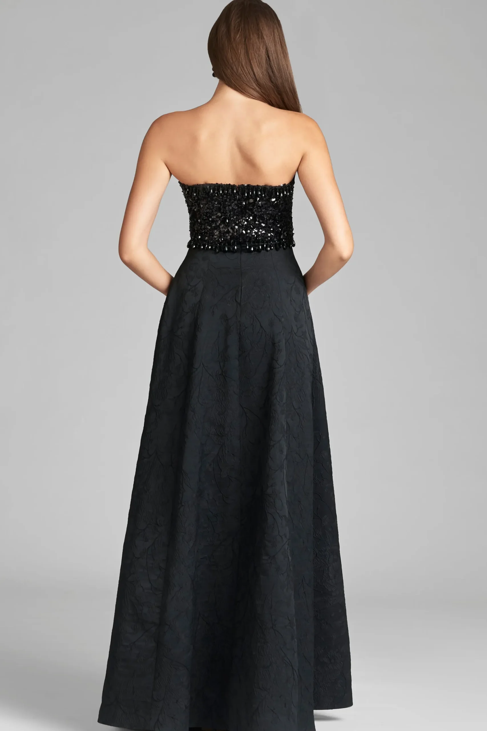 Sachin & Babi Strapless<Lillian Gown - Black