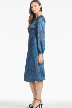 Sachin & Babi Plus Sizes|Midi<Lola Dress - Tonal Petal Tonalpetal