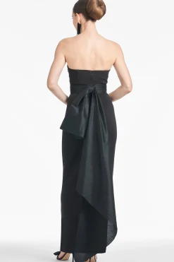 Sachin & Babi Strapless<Lucille Gown - Black