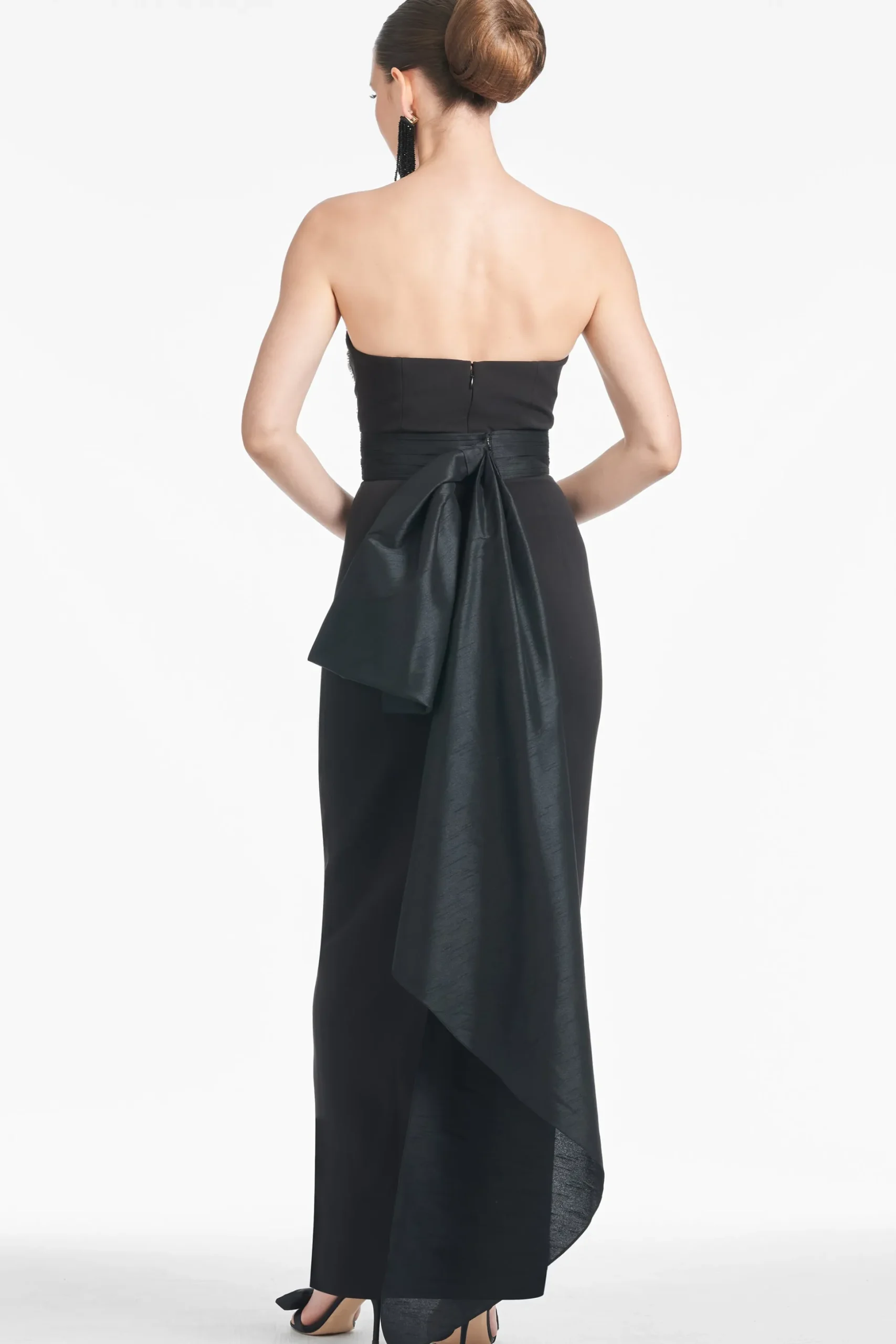Sachin & Babi Strapless<Lucille Gown - Black