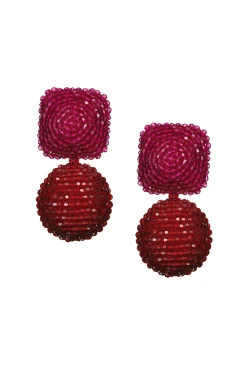 Sachin & Babi Earrings<Lydia Earrings - Faceted Beads