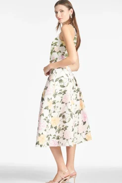 Sachin & Babi Matching Sets|Skirts<Lydia Skirt - Pink Lemonade Bouquet Pinklemonadebouquet