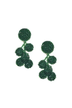 Sachin & Babi Earrings<Mini Coconuts Earrings - Faceted Beads Merlot