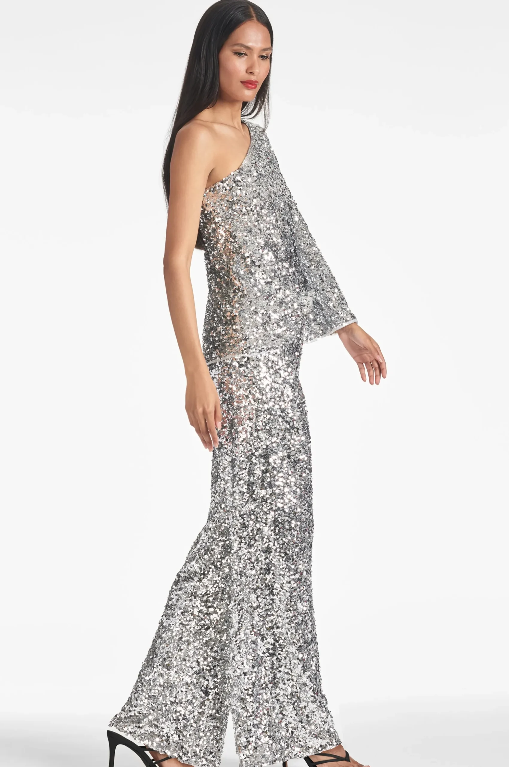 Sachin & Babi Tops & Blouses<Morgan Top - Sequins Silver