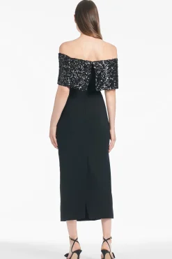 Sachin & Babi Midi<Naira Dress - Black