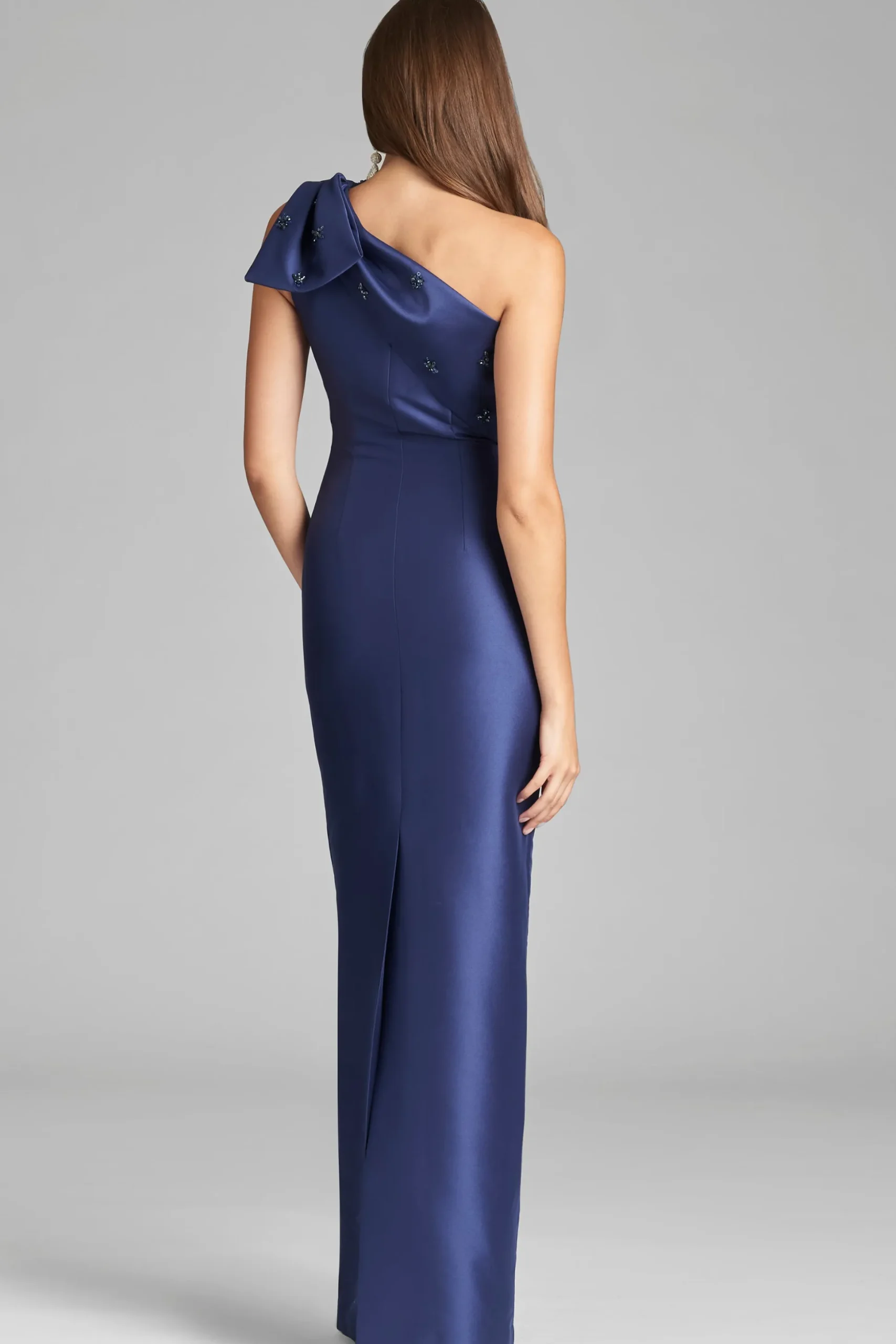 Sachin & Babi One Shoulder<Olivia Gown - Washed Indigo Washedindigo