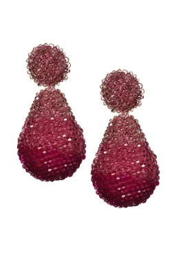 Sachin & Babi Earrings<Ombre Elise Earrings - Faceted Beads Sapphire