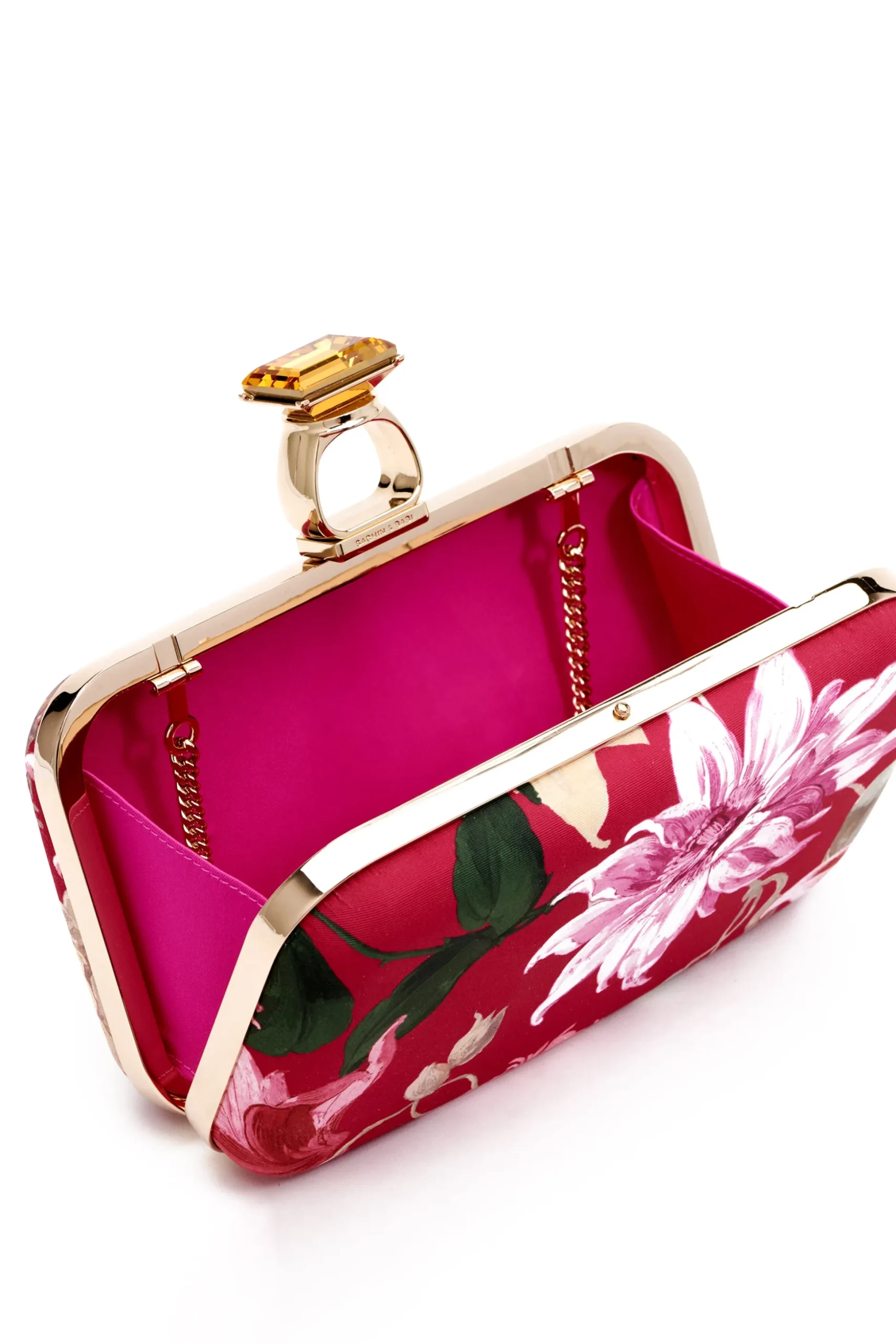 Sachin & Babi Bags<On the Rocks Clutch - Deep Pink Dahlia Deeppinkdahlia