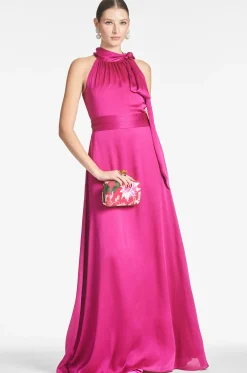 Sachin & Babi Bags<On the Rocks Clutch - Deep Pink Dahlia Deeppinkdahlia