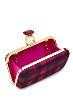 Sachin & Babi Bags<On The Rocks Clutch - Pink Shibori Pinkshibori