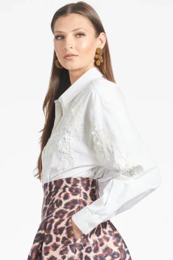Sachin & Babi Matching Sets|Tops & Blouses<Paradiso Top - White