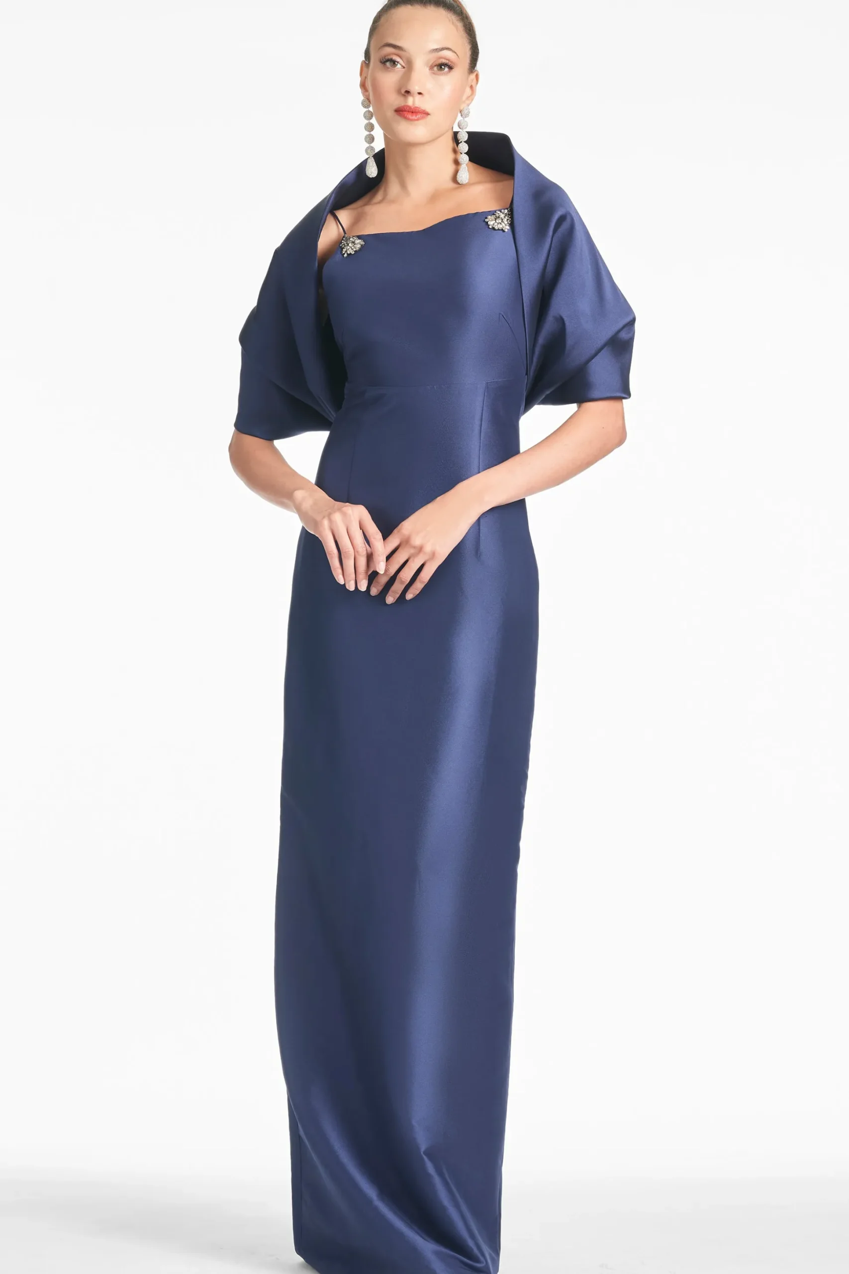 Sachin & Babi Sleeveless<Pryce Gown - Night Sky Nightsky