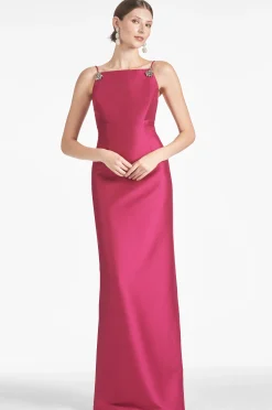 Sachin & Babi Sleeveless<Pryce Gown - Rhodolite