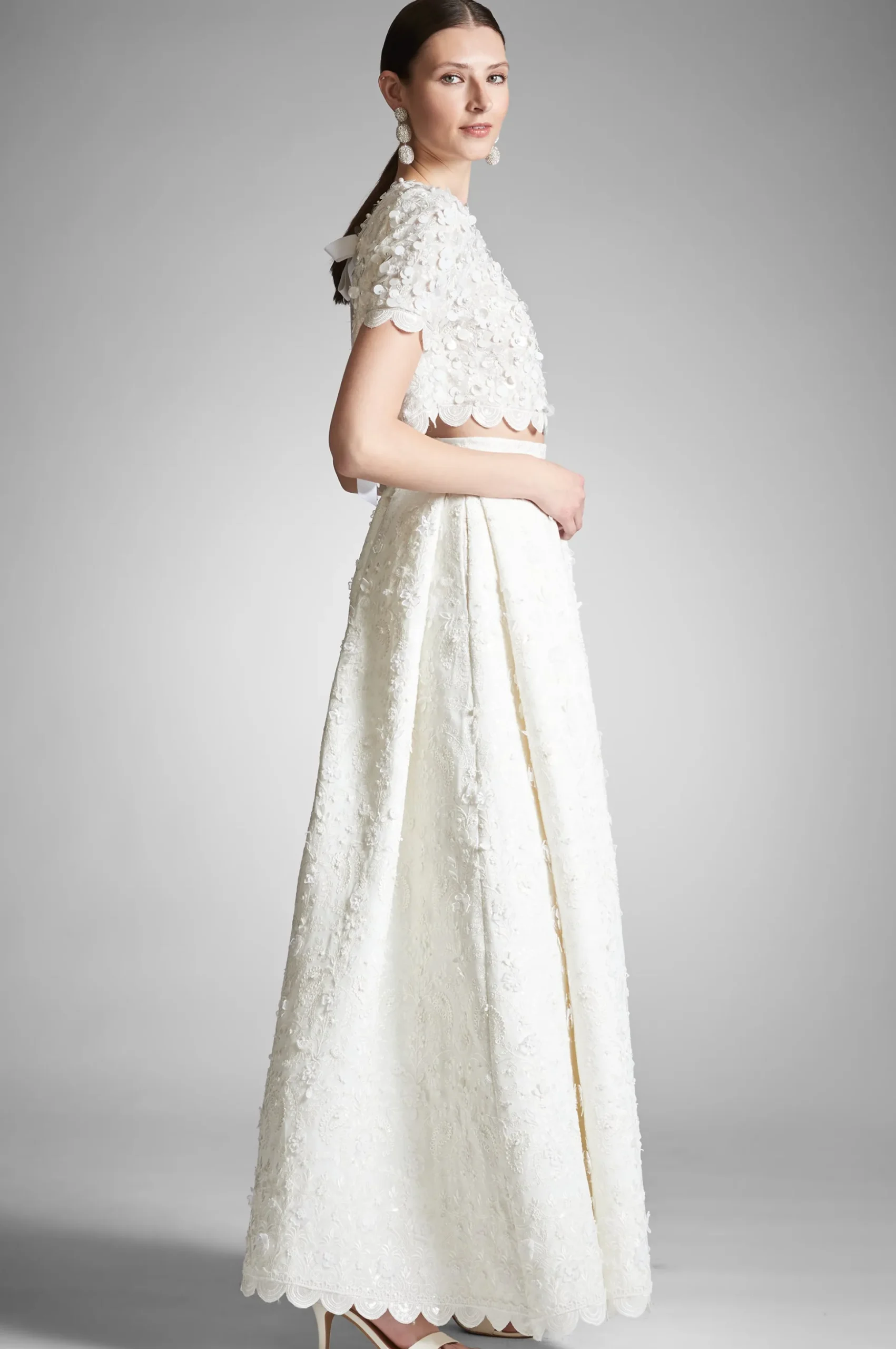 Sachin & Babi Skirts<Pyaar Skirt - Ivory