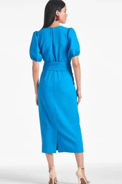 Sachin & Babi Plus Sizes|Midi<Rebecca Dress - Azure