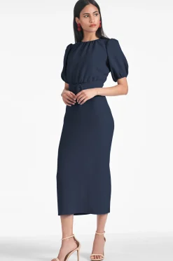 Sachin & Babi Plus Sizes|Midi<Rebecca Dress - Dark Midnight Darkmidnight