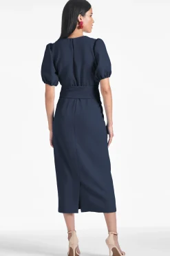 Sachin & Babi Plus Sizes|Midi<Rebecca Dress - Dark Midnight Darkmidnight