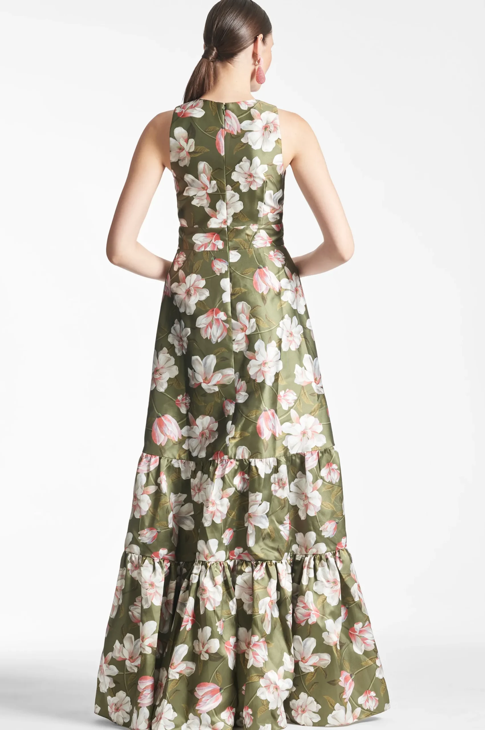 Sachin & Babi Sleeveless<Rori Gown - Moss Magnolia Mossmagnolia