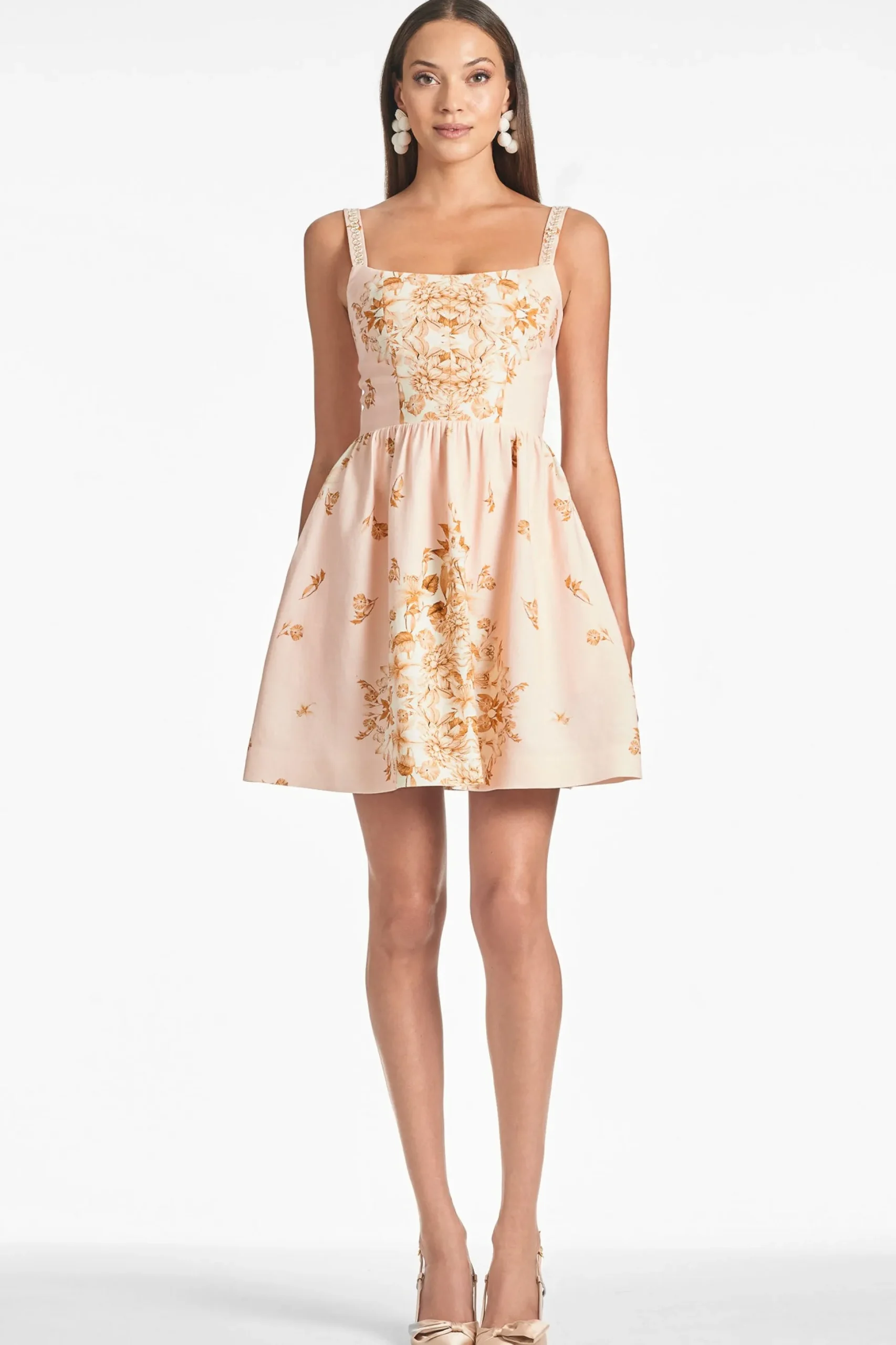Sachin & Babi Fit & Flare|Mini<Samira Dress - Petalo Rosa Fresco Petalorosafresco